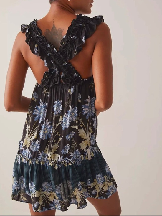 FREE PEOPLE Bali Wild Daisy Slip Dress - Picture 3 of 6